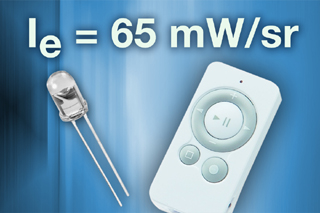 VSLB3940:Vishay新型高性能3mm红外发射器