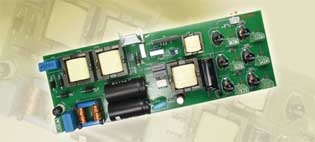 图2:200W LED照明系统的电源方案原型