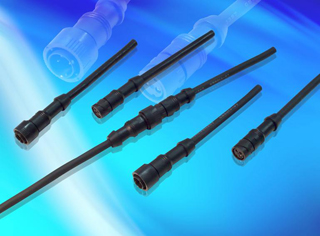 泰科电子最新推出LED灯具用经济型圆形防水连接器