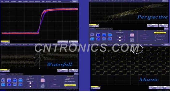 图六 顺序模式下的不同显示方式