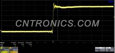 图7 Eye mode阶跃响应实测测量结果