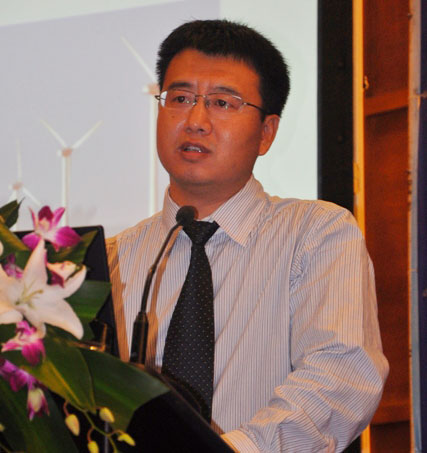 Vishay电阻电感部门区域市场技术经理吕爱强做演讲