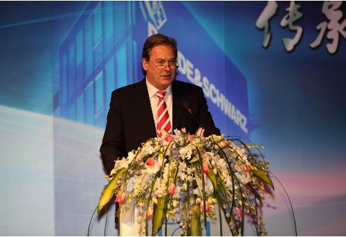 罗德与施瓦茨公司总裁兼CEO弗莱施曼先生