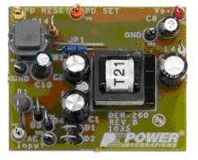 使用LinkZero-AX设计的1.5W非隔离反激式电源（DER-260）