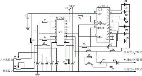 图2电压斩波控制原理图