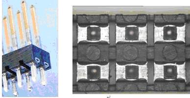 图 1  SBL接头连接器         图2  SBL接头自带焊料部分