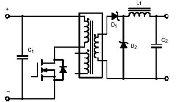 正激变换器拓扑图