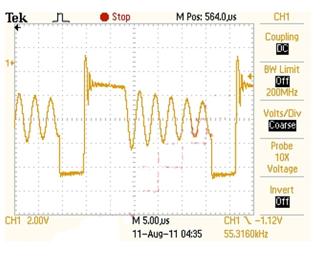 图6：充电器波形实例。