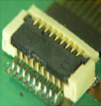 图1：SFGL系列间距0.4毫米，高度0.9毫米