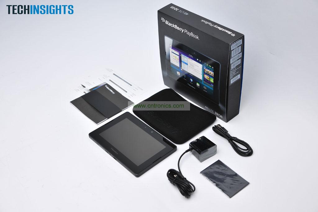 Blackberry Playbook LTE产品包装