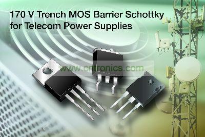 Vishay推出用于通信电源的170V TMBS整流器