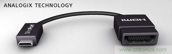 ANALOGIX的SlinPort解决方案，可以协助业者集成MyDP应用功能