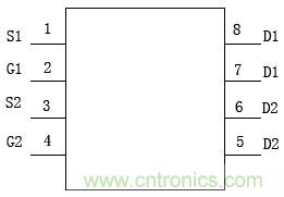 Si9933DY引脚排列