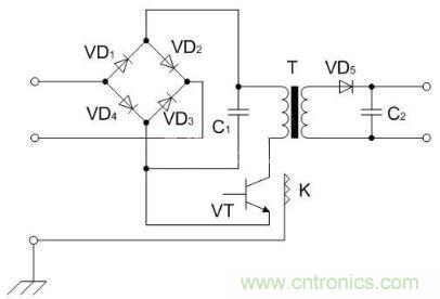 图1 开关电源电路简图