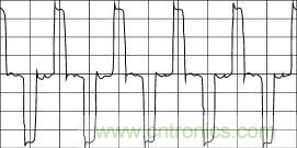 变压器副边电压波形125V/Div 20&mu;s/Div