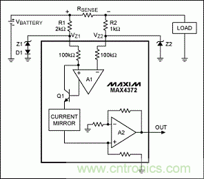 图1. 检流放大器?；さ缏? width=