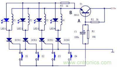 用可控硅制作音源切换电路