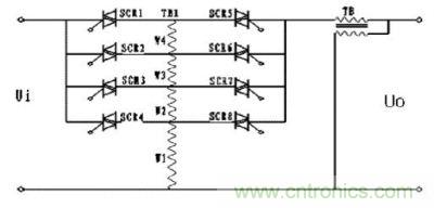 纯补偿式无触点稳压器