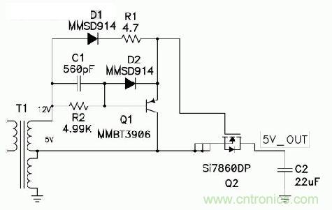 图4：Q1 快速关闭同步反向