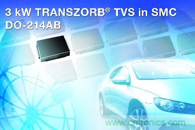 图题:Vishay新款表面贴装TRANSZORB双向TVS