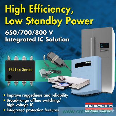 图题:飞兆半导体的二合一功率开关封装