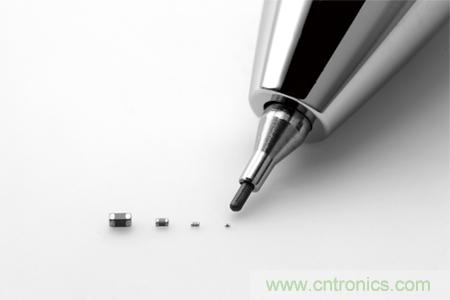 村田发布世界最小尺寸的独石陶瓷电容