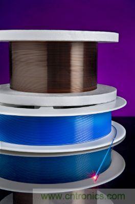 图题:低氢氧基(low-OH)纯硅石内芯的宽光谱光纤