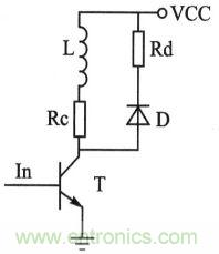 单电压驱动原理图