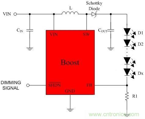 AW9920典型应用图