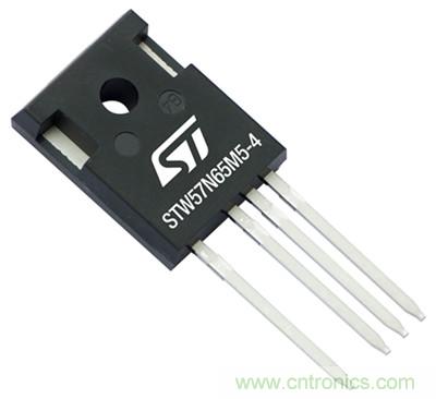 意法半导体(ST)首款MDmesh V超结MOSFET晶体管