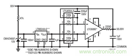 图1高电压精准基准