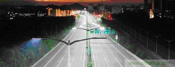 图:LED路灯