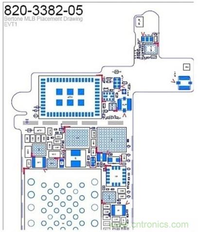 iPhone屏幕元件尺寸要变大？【附5S逻辑主版图】