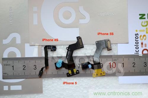 之前曝光的苹果iPhone5S组件图
