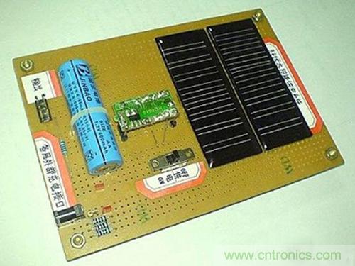 微型太阳能供电板DIY，给手电筒收音机供电