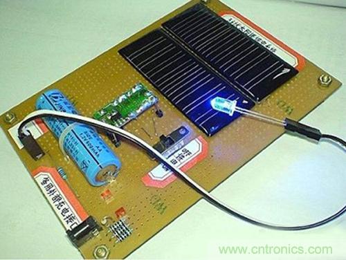 微型太阳能供电板DIY，给手电筒收音机供电
