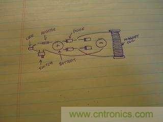 &ldquo;摇一摇&rdquo;手电筒DIY