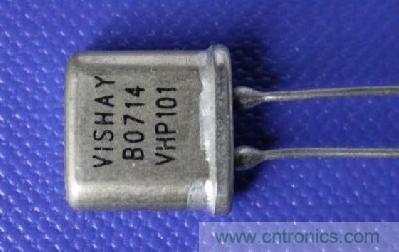 金封金属箔电阻