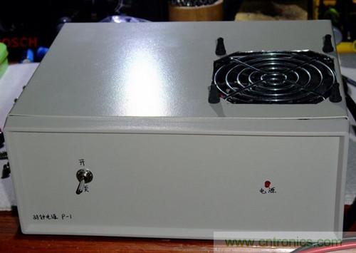 DIY稳压电源：正面图解