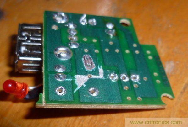 背面需要改下线路