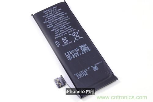 土豪金iPhone 5S拆解：内部结构升级，维修难度增加