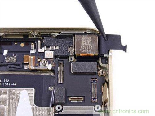 土豪金iPhone 5S拆解：内部结构升级，维修难度增加