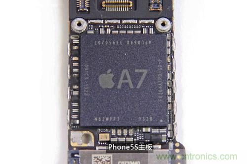 土豪金iPhone 5S拆解：内部结构升级，维修难度增加