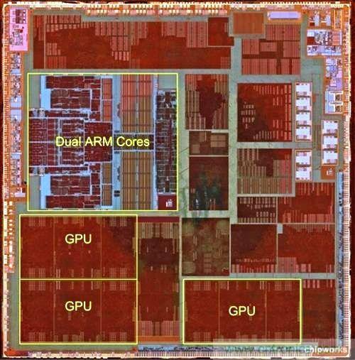 A6处理器电路区块