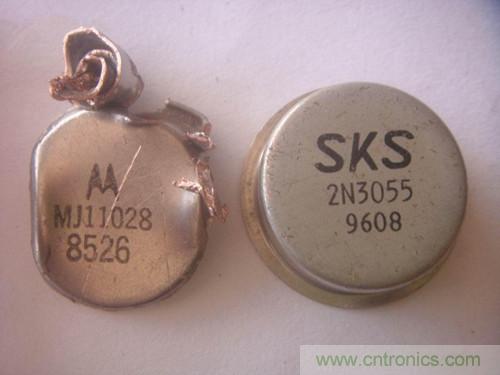 暴力拆解对比：进口金封三极管VS国产金封三极管