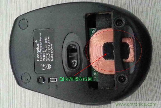 废物利用，改装Qi无线充电鼠标