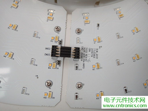 高端大气上档次！智能?？氐鞴釲ED吸顶灯拆解