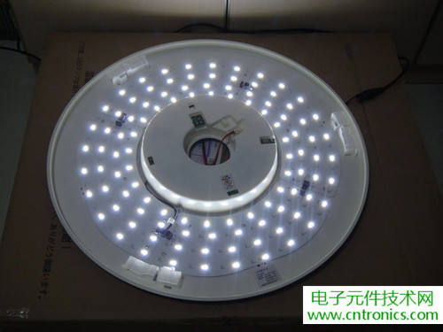 高端大气上档次！智能遥控调光LED吸顶灯拆解