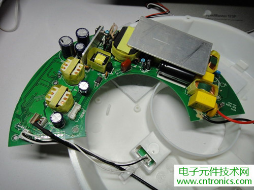 高端大气上档次！智能?？氐鞴釲ED吸顶灯拆解