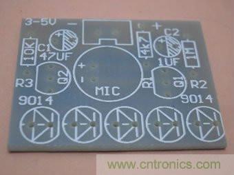 DIY：简单自制声控LED旋律灯